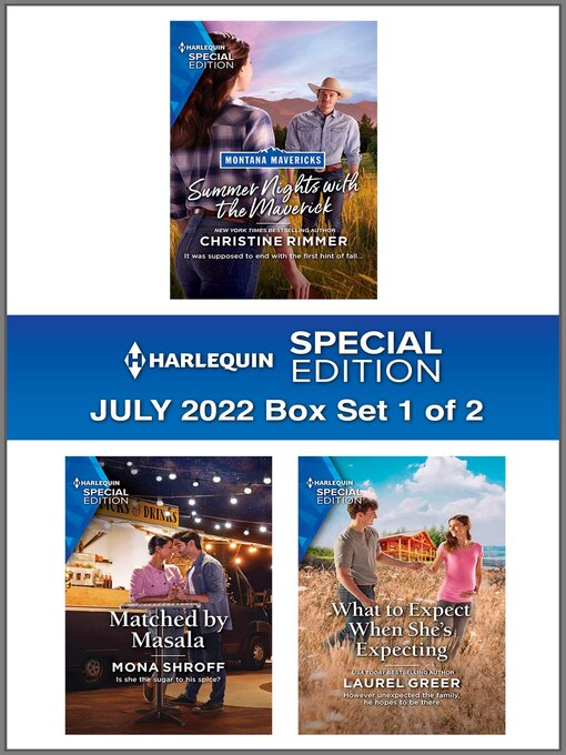 Title details for Harlequin Special Edition: July 2022 Box Set 1 of 2 by Christine Rimmer - Available